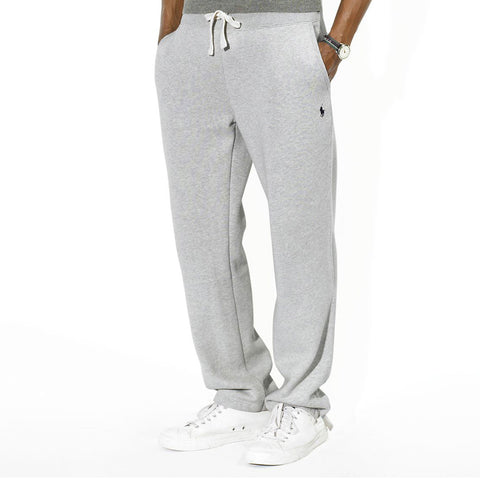 Ralph Lauren Classic Fleece Athletic Pant Jogging Bottoms - Sport Heather Grey